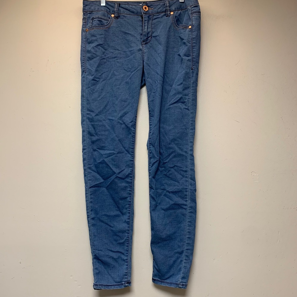 Love Fire Skinny Jeans Womens 11 Blue Excellent Stretch Denim LFB003410